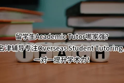 留学生Academic Tutor哪家强？名津辅导专注Overseas Student Tutoring，一对一提升学术力！