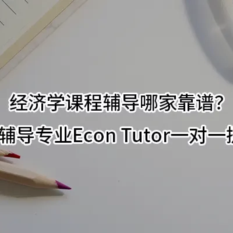 经济学课程辅导哪家靠谱？名津辅导专业Econ Tutor一对一提分！